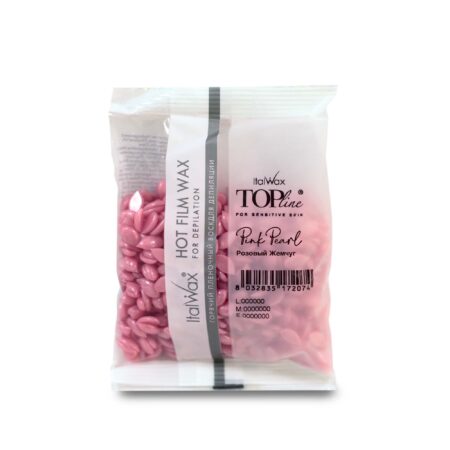 ItalWax TOP LINE FilmWax zrniečka vosku na depiláciu Pink Pearl (100g)