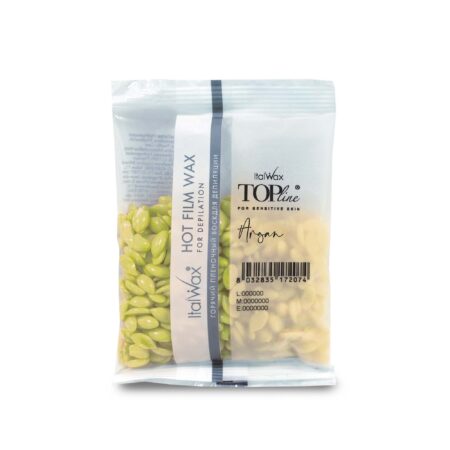 ItalWax TOP LINE FilmWax zrniečka vosku na depiláciu Argan 100g